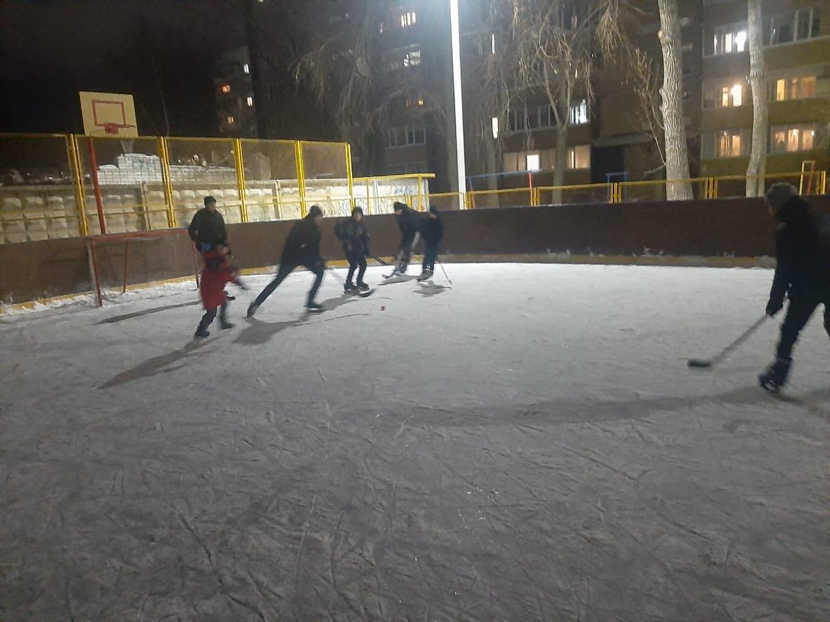 12.11.2021г
Товарищеский матч по хоккею.