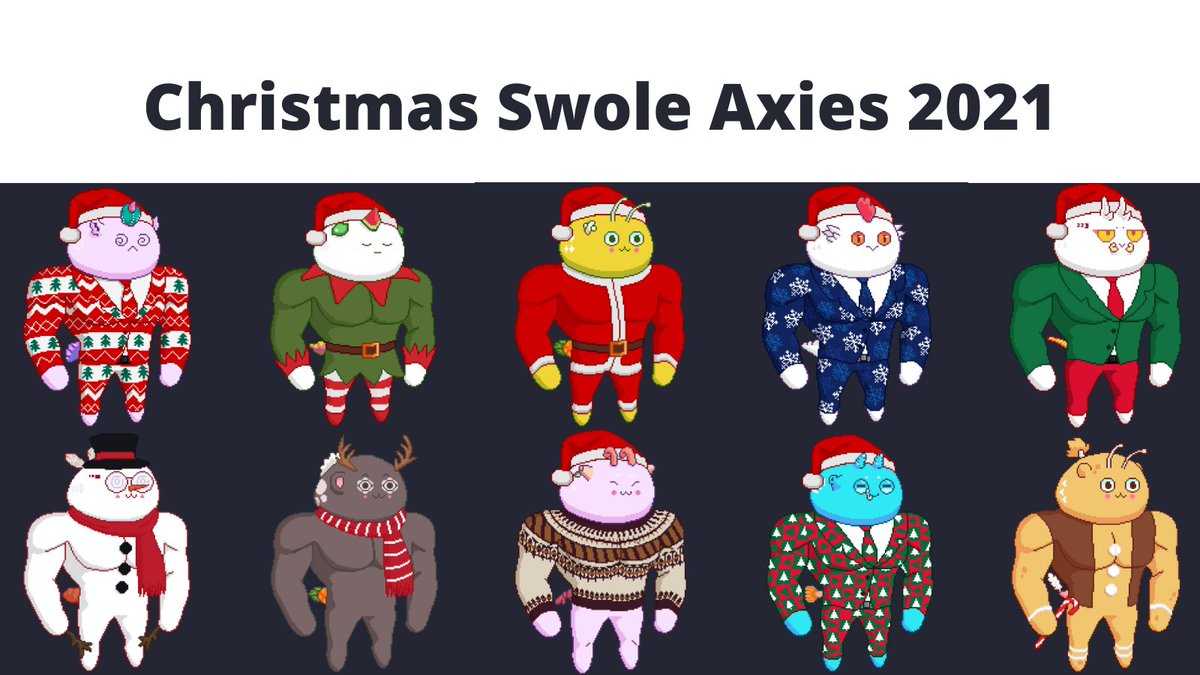 Swole Axie Club tweet media