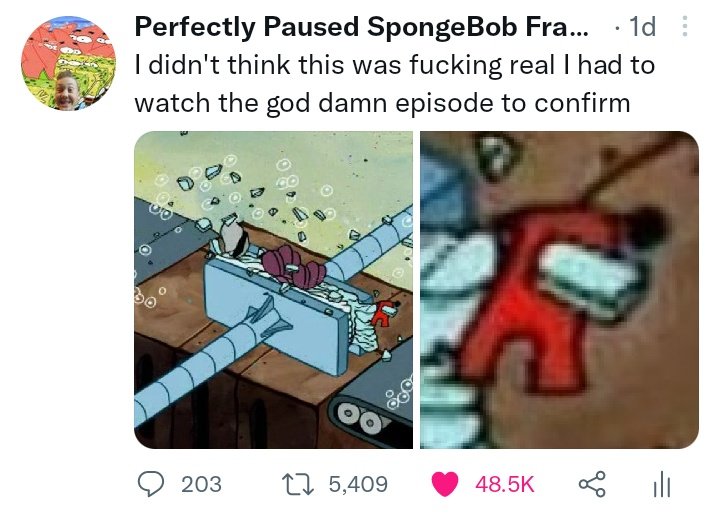 Perfectly Paused SpongeBob Frames on Twitter: "Ok what https://t.co
