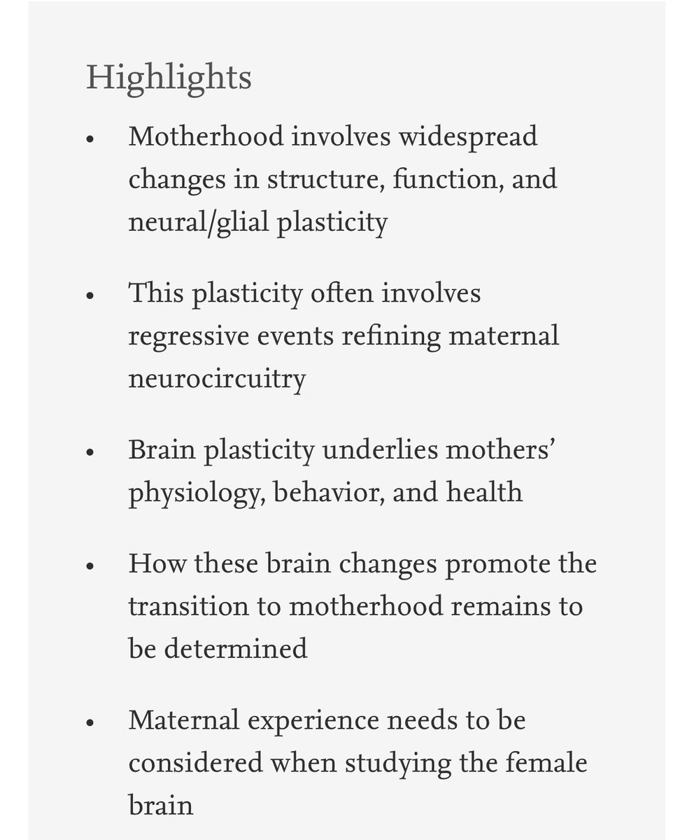 JodiPawluski's tweet photo. Review pre-proof out🥂! I team up with Elseline Hoekzema, @LeunerLab and @joe_lonstein for this one. We talk brain changes with motherhood and the fact that ‘less is often more’ . It’s in @IBNSconnect special issue of NBR. ❤️🤰🏻🧠 

https://t.co/St2vfhIk4s

#maternalbrain #Parents https://t.co/ab741yEx9m