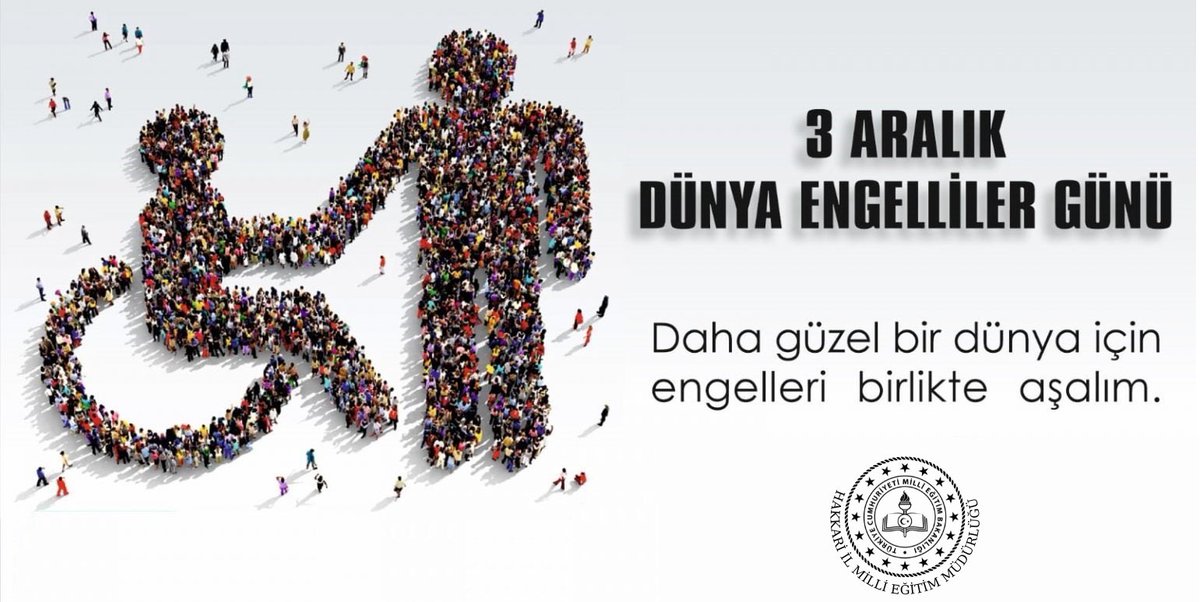 Tüm insanlara sevgi, hoşgörü ve empati ile yaklaşmanın hayatı daha da güzelleştireceğine inanıyorum; çünkü her insan, yaşantımıza farklı bir değer ve anlam katar. İnsanlığa engelsiz bir hayat sunması dileğiyle "#DünyaEngellilerGünü" kutlu olsun.
<a href="/tcmeb/">Millî Eğitim Bakanlığı</a> <a href="/aebilgili/">Ahmet Emre Bilgili</a> <a href="/idrisakbiyik/">Dr. İdris AKBIYIK</a>