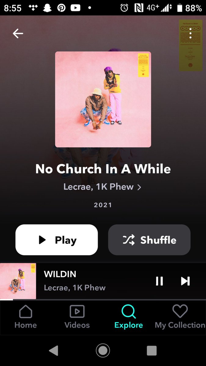 RytahUg's tweet photo. Starting Friday on a high note.
NowPlaying #NoChurchInAWhile by @lecrae, @1kphew on @TIDAL
👇🏾 https://t.co/2hrpN24af2 #TidalxMTN https://t.co/VSVI7SMfy2