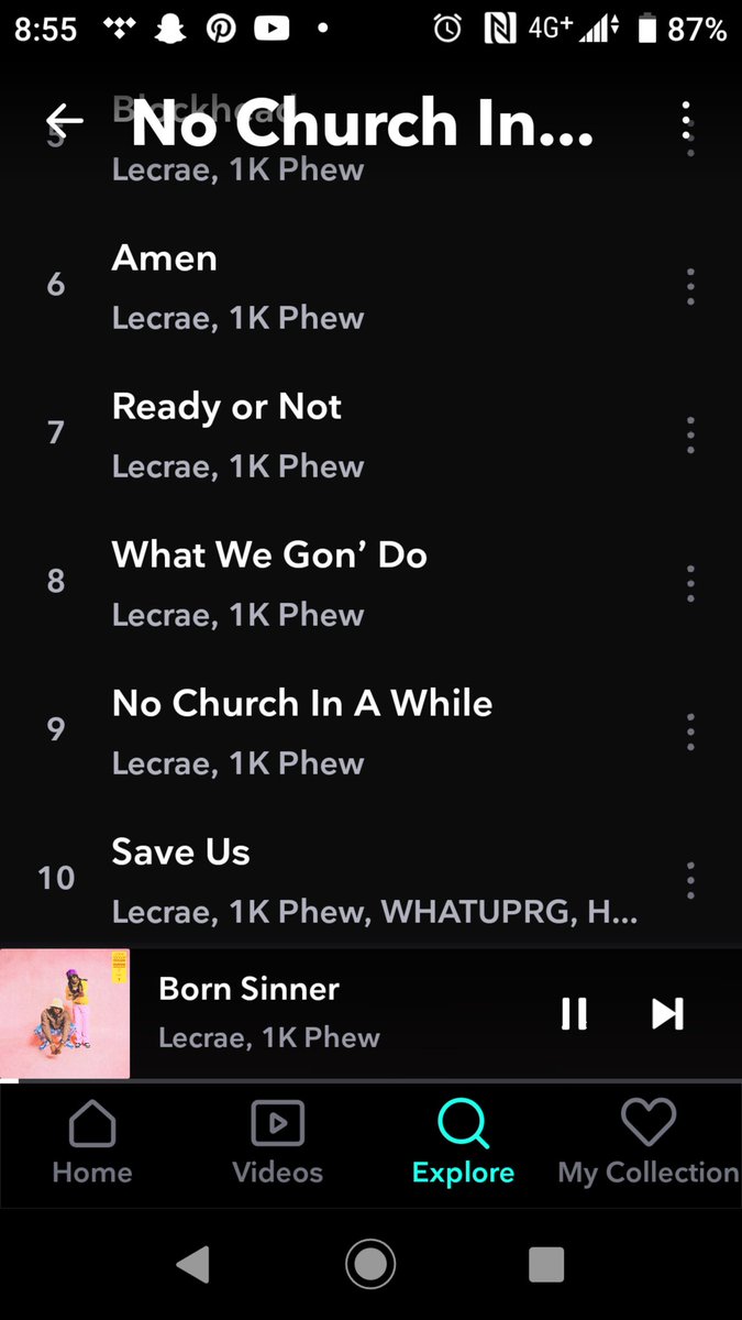 RytahUg's tweet photo. Starting Friday on a high note.
NowPlaying #NoChurchInAWhile by @lecrae, @1kphew on @TIDAL
👇🏾 https://t.co/2hrpN24af2 #TidalxMTN https://t.co/VSVI7SMfy2
