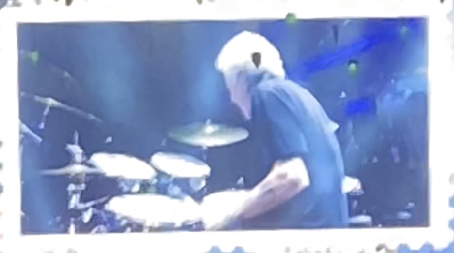 The Legend, Steve Gadd with James Taylor at the Fiserv tonight.