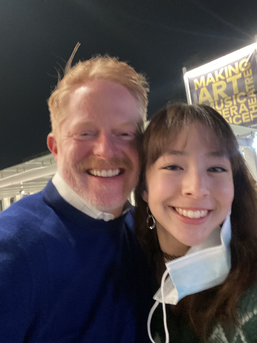 Surprise reunion with my TV daughter last night!