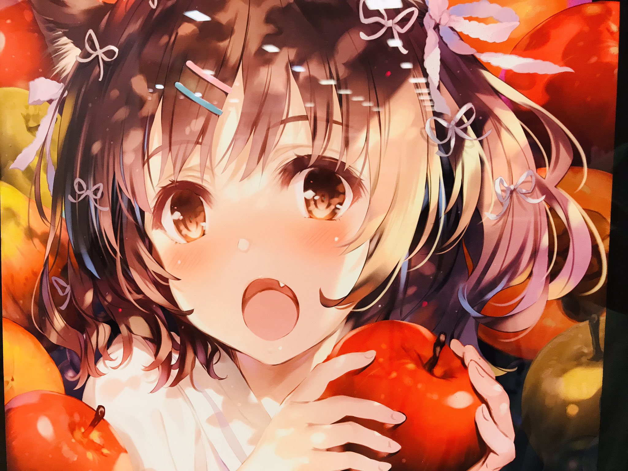 深崎暮人 版画 UNDERTHEBLUE 直筆サイン入り アールビバン版画 深崎暮