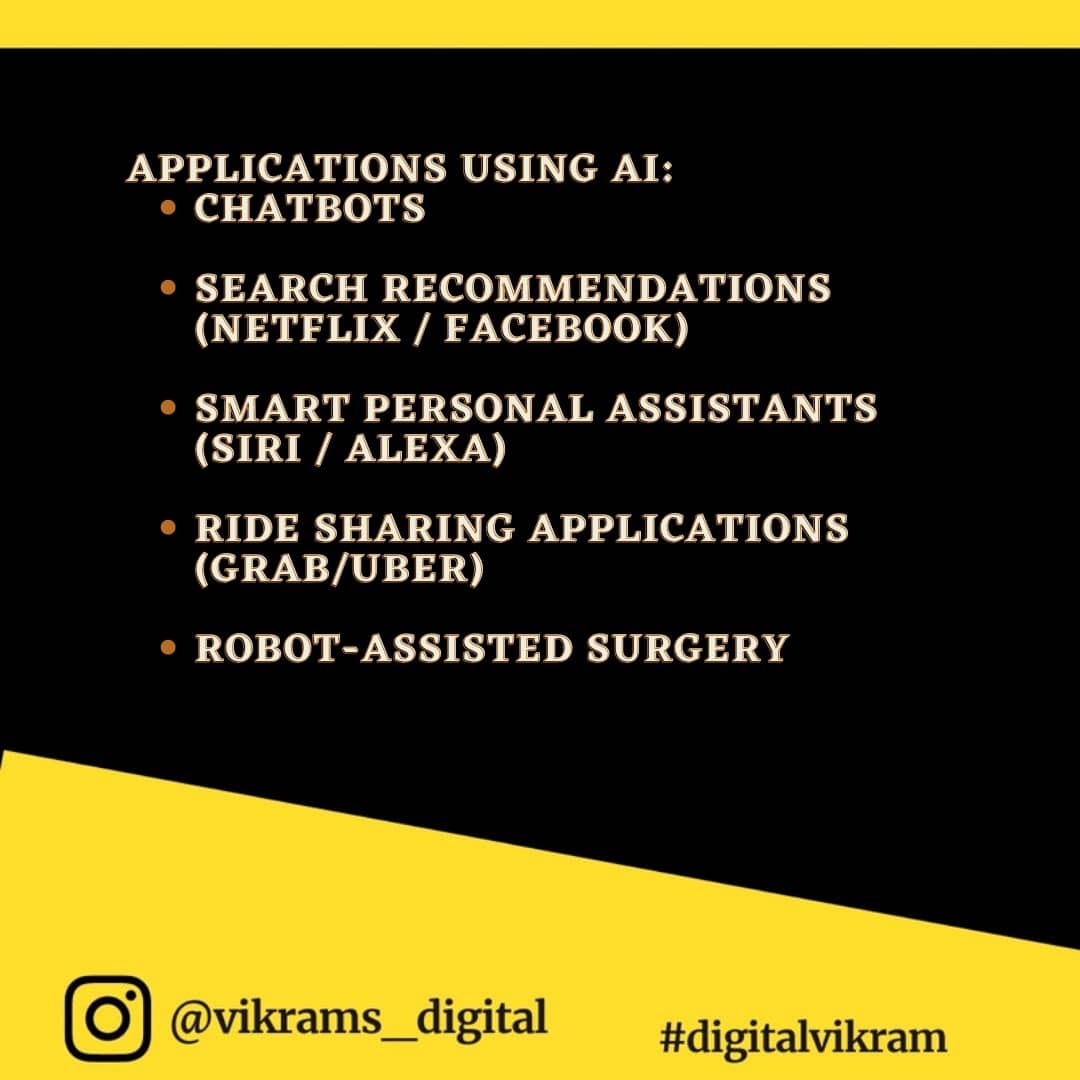 vikramMY's tweet photo. What is Artificial Intelligence (AI)?
As we are heading towards IR 4.0, definitely AI is an important component.
Find out in simple terms about AI.
#digitalvikram #vikramMY #AI #artificialintelligence #ir4 #technologynews #techsharing https://t.co/2HubXw1ID9