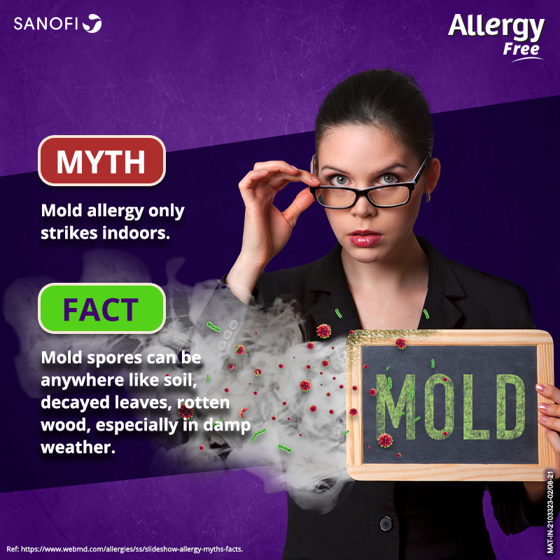 Mold can cause allergies both indoors and outdoors.

Learn more about outdoor mold allergies and its management here: allergyfree.co.in/en-gb/know-you…

#AllergyFree