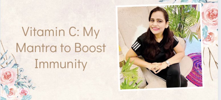 RomaGuptaSinha's tweet photo. Seeing my transformation journey, I am often asked to share my health mantra. So today, I will share one of them with you. It is ensuring the adequate intake of micronutrients like vitamin C fruits and vegetables…https://t.co/n82ED6dYax @blogchatter #boostimmunitywithlimcee 🙂 https://t.co/Ga4GJ0VLKP