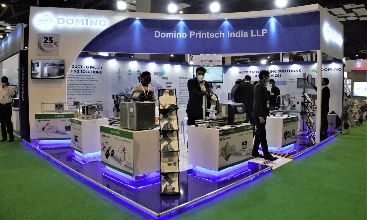 DominoIndia's tweet photo. 📣 ﹡ Day 2 at PackEx 2021 ﹡ 📣
Meet @DominoIndia experts at #PackEx2021 and witness the launch of new products used in #coding and #marking industry.
We look forward to seeing you at Stall No. M06, Hall No. 4, #PragatiMaidan #Delhi
#PackEx #OEM #Manufacturers #DelhiExpo https://t.co/fFRqJxq6W9