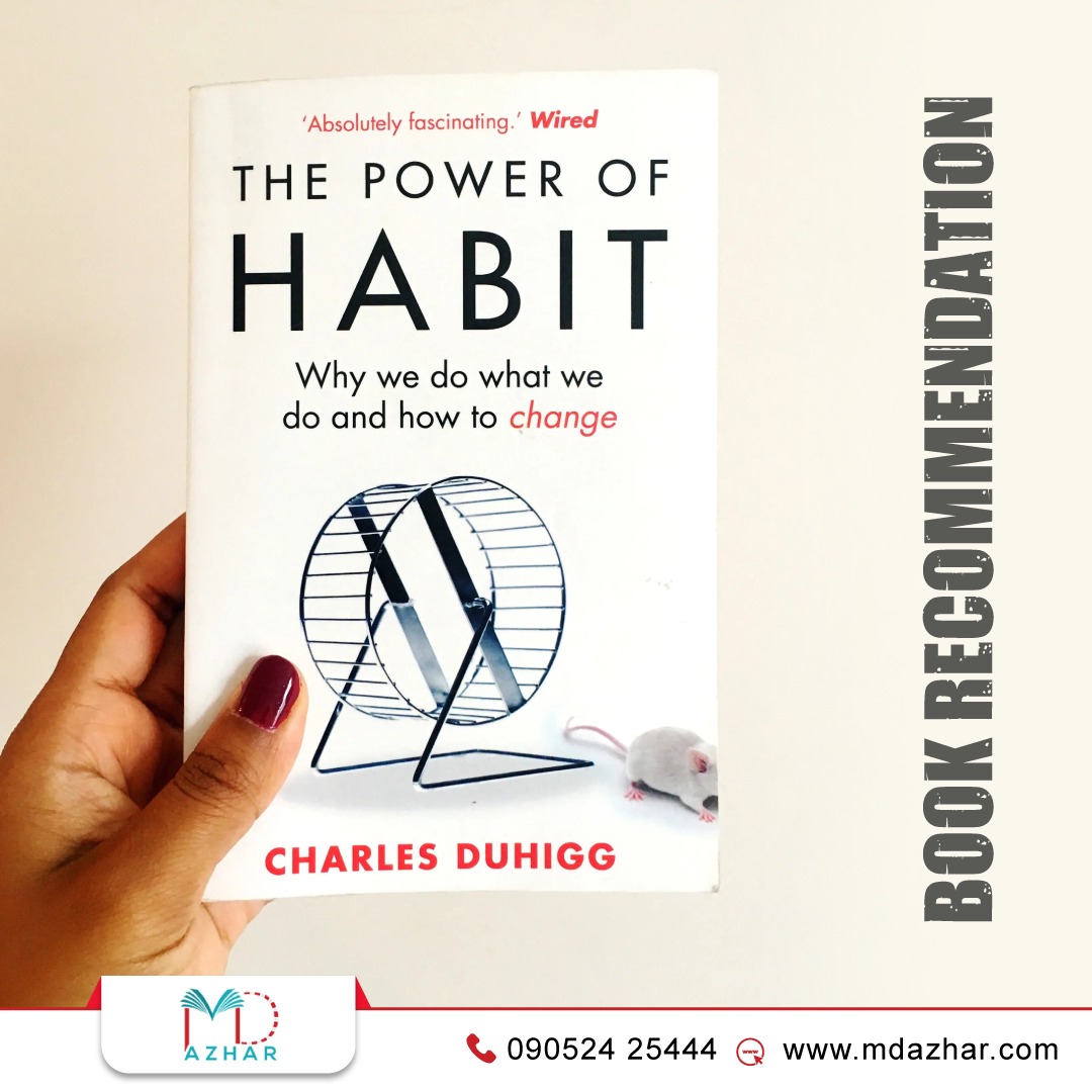 digitalazhar's tweet photo. In The Power of Habit, Author takes us to the thrilling edge of scientific discoveries that explain why habits exist and how they can be changed.
#mdazhar #bookrecommendation #thepowerofhabit #awardwinning #author #charlesduhigg https://t.co/zGUGwK4gTK