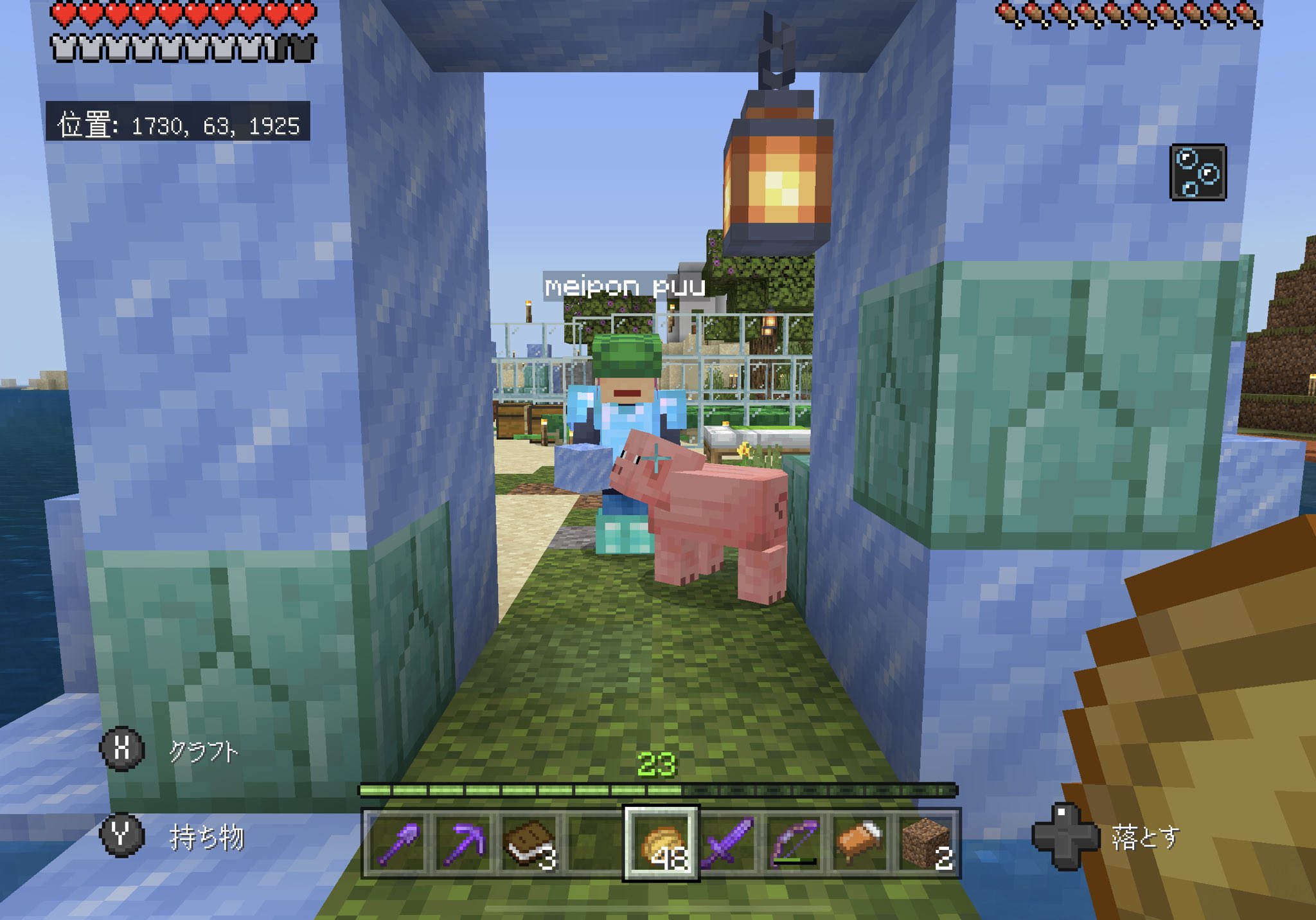 たえぬー ガンクラ 亀の甲羅似合わない勢 マイクラ 亀の甲羅 T Co Ydcs8zg6a9 Twitter