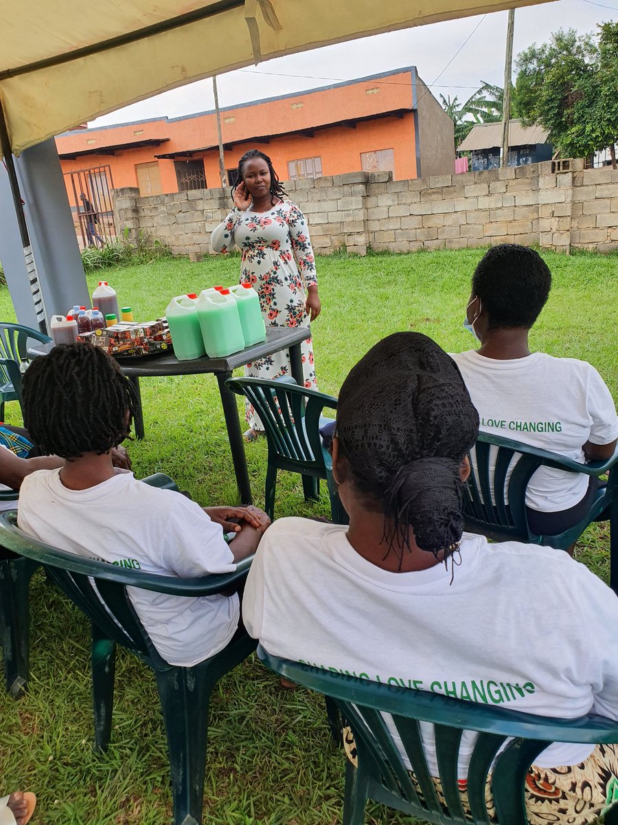 We successfully carried out our skills training programs at the end of the program,<a href="/Tukundane20/">Tukundane</a> women and girls made different products which are on market now #womenempowerment being #HIVpositive is not an excuse to be #poor #WomenSupportingWomen #GoodMorningTwitterWorld