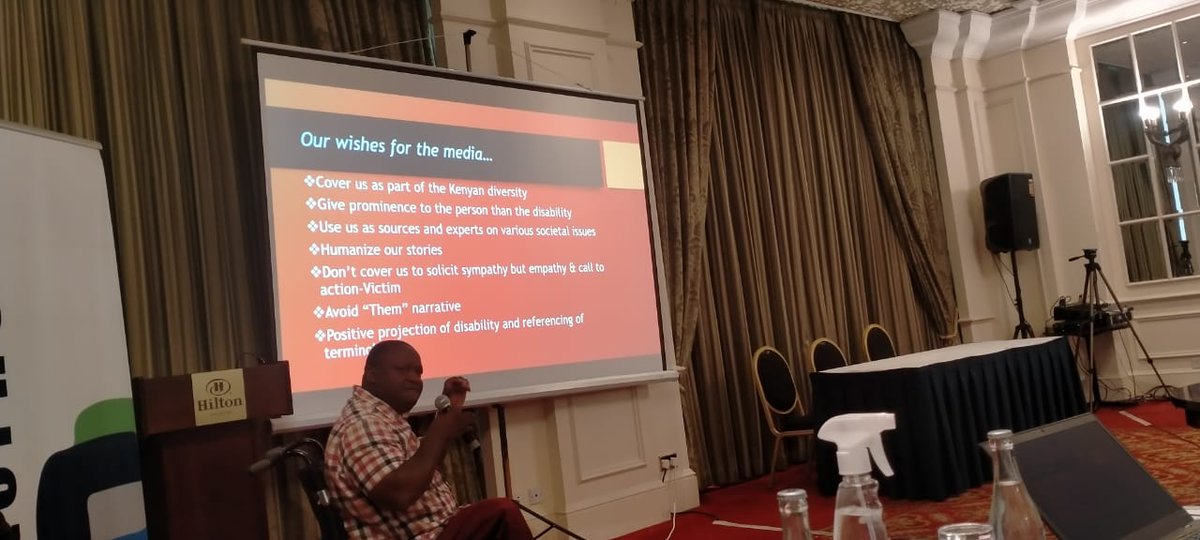juliusbosire's tweet photo. Mr Fred Ouko addresses journalists in a three-day workshop on media and people with disabilities facilitated by Internews,@InternewsKE @Kenya.@jackielidubwi @Obwavo #InclusiveMediaProject https://t.co/QOXoKSafkL