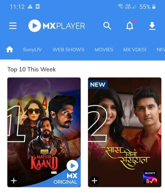 ravidubeyFC's tweet photo. Ravi Dubey: Trending on MX Player and in our hearts forever! 😍😍😍

#MatsyaKaand on 1️⃣ and #SaasBinaSasural on 2️⃣

Download @MXPlayer and watch Ravi for free! ❤

@_ravidubey @sargun_mehta @ashsakhuja https://t.co/mFPHkuldED