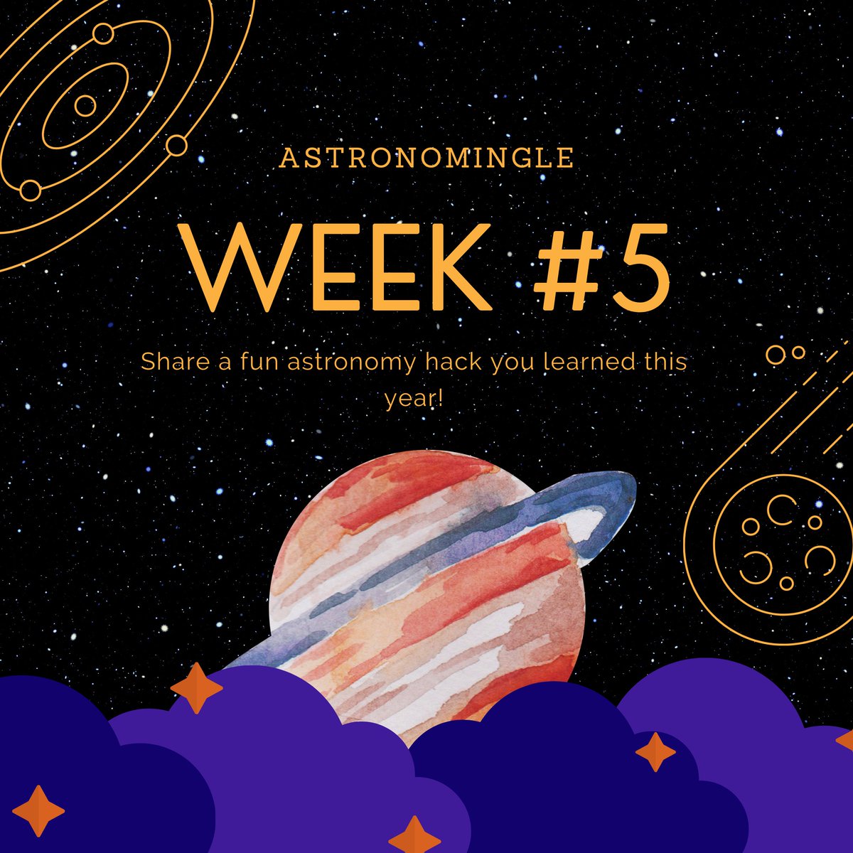 As we reach the last few weeks of this semester, we ask you to share with us a fun astronomy hack you learnt this year! Tag us in your post or post with the hashtag #astronomingle! #UAlberta #space