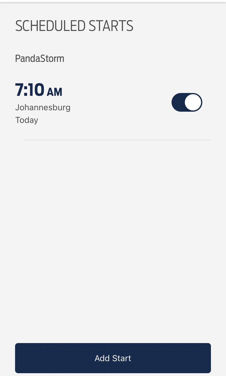 mtura712's tweet photo. Can set up start schedules for those cold and hot mornings, can remotely see fuel left and tyre pressure and alerts, @FordSouthAfrica #RangerStormTrak with #FordPassApp https://t.co/YXKSXDAJSE