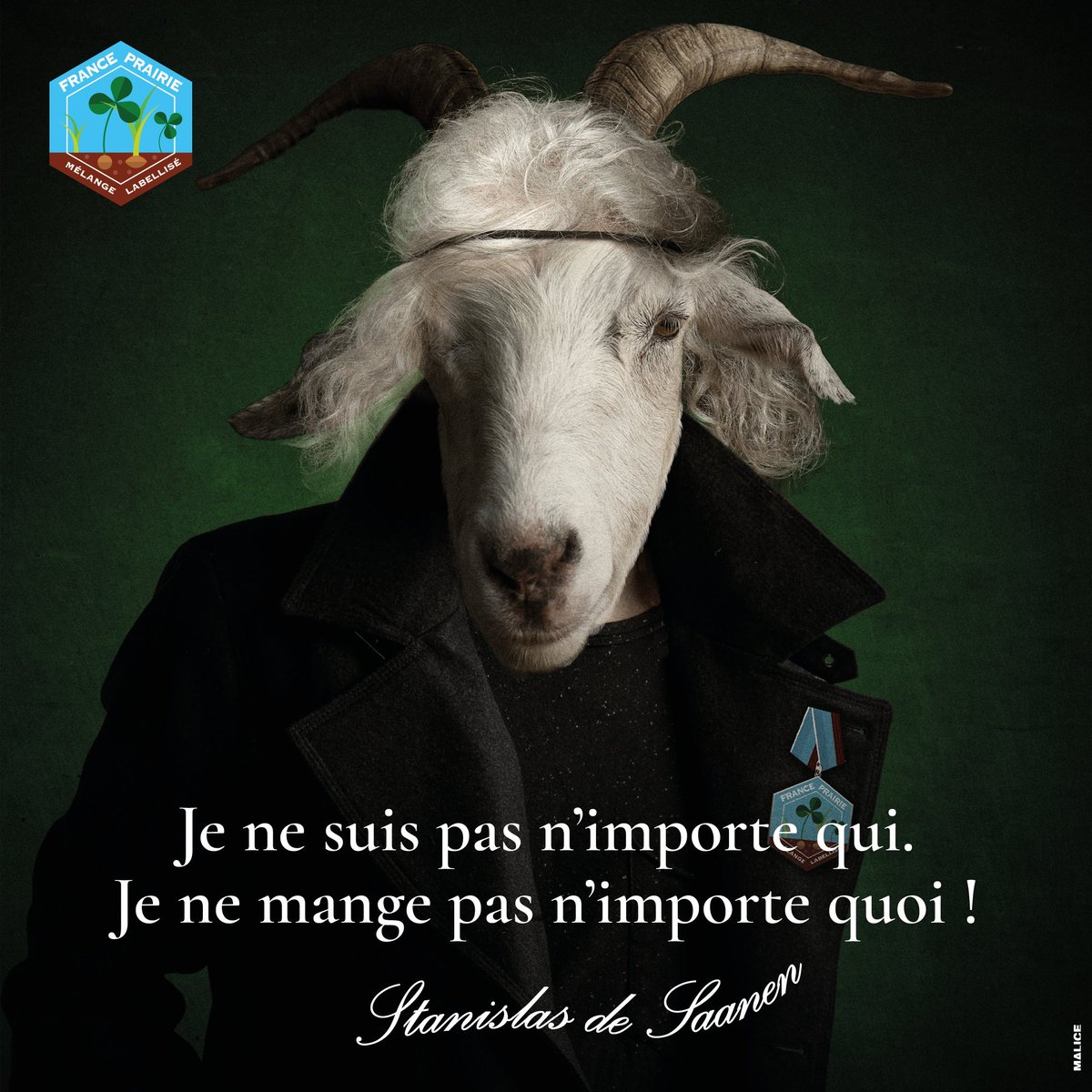 Vous vous souvenez de Faustine &amp; Stanislas?

Voici Hugues de #Camargue

qui raffole du Label 🇫🇷 #semences:
📌#FrancePrairie
franceprairie.fr

On est forcément d'accord avec lui, n'est-ce pas les #MoiJeSèmeMaPrairie 😉
poke <a href="/AFPF_FrPrairie/">Asso Fr pour les Prairies et les Fourrages</a>
