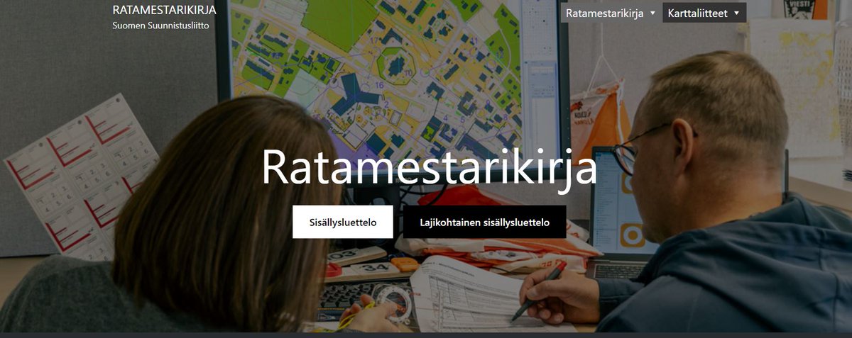 Uusi sähköinen ratamestarikirja on julkaistu. Avoin ja ilmainen materiaali löytyy osoitteesta:
sslkoulutus.fi/ratamestarikir…
#suunnistus #ratamestarikirja