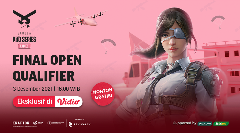 vidio's tweet photo. Hari kedua final open qualifier akan tayang di Vidio hari ini pada jam 4 sore! 24 Tim professional perempuan yang akan turut serta berpartisipasi π₯
π https://t.co/OQb5gA3Di3
Ikuti keseruannya hanya di Vidio!
#SemuaAdaDiVidio #VidioEsports #Esports #PUBGM #GPSLS0 https://t.co/2Cy7EP3HII