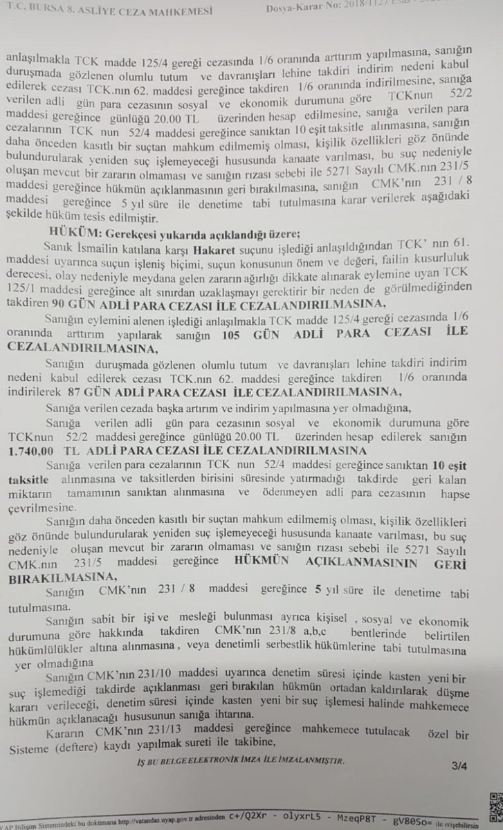 incenecmibursa's tweet photo. 👏👏👏

#İSMAİLTAŞTAN'A #ÜÇ #AY #HAPİS #CEZASI
Ne demiştik doğruların zamanla ortaya çıkma gibi kötü bir alışkanlığı var!
Bursa medyasının sözde gazetecisi Fetö teröristini Abd ziyaret eden kripto #NezirAsaroğlu ve halisiyle mücadelemiz gazeteci ve hukuki anlamda da devam ediyor! https://t.co/Z1Amv9B1vg