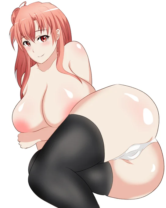 [R-18] 大人ガハマさん #やはり俺の青春ラブコメはまちがっている。 #由比ヶ浜結衣 #お尻 https://t.co/F4iNnniOhf 