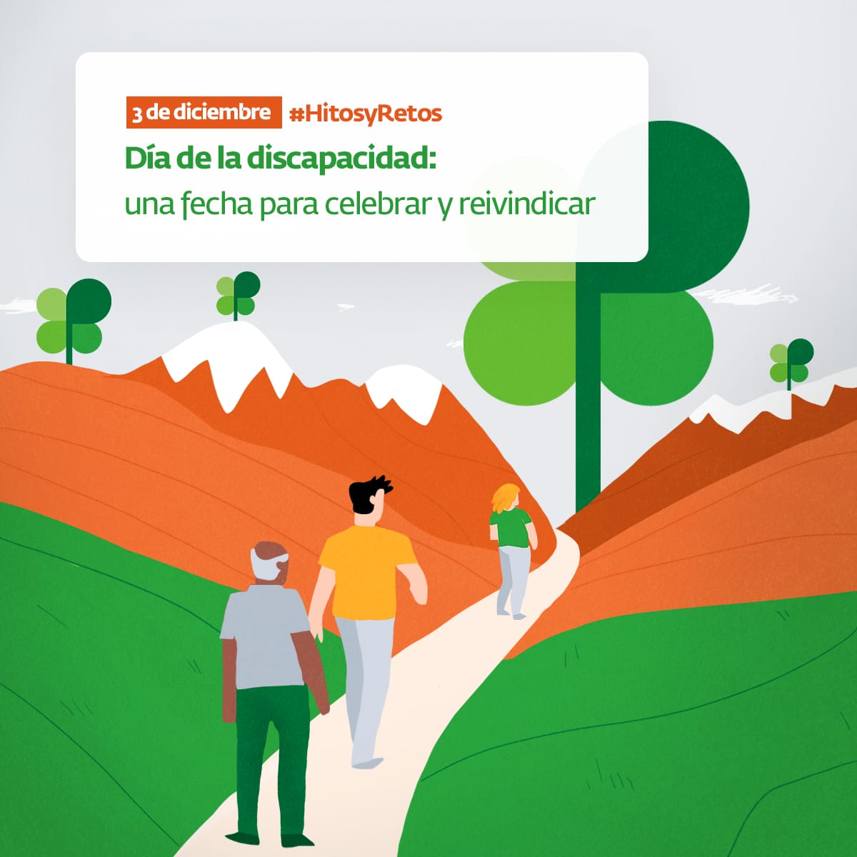 #BuenosDías. Hoy se conmemora el Día de la Discapacidad. Desde el #112clm hacemos extensivo nuestro apoyo a todas las personas de este colectivo, así como a las organizaciones implicadas en su bienestar y en lograr su <a href="/plenaCLM/">PLENAINCLUSIONCLM</a> inclusión en la sociedad.
plenainclusion.org/l/hitos-y-reto…