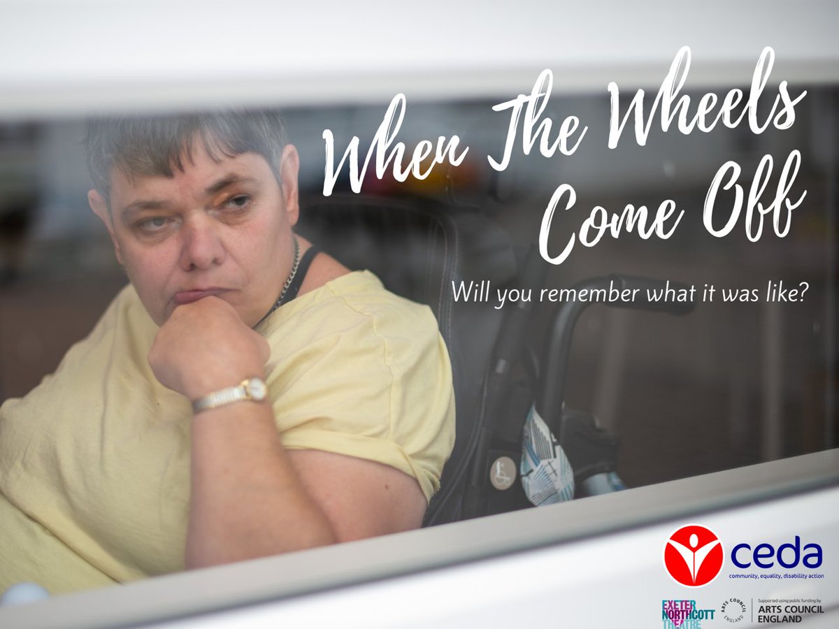 CEDA- Community, Equality, Disability Action (@cedaexeter) on Twitter photo On #2021IDPWD we’re delighted to announce that our online drama about life as a disabled person is on the longlist for the <a href="/ace_national/">Arts Council England</a> Digital Culture Awards ‘When The Wheels Come Off’ was created in lockdown in partnership with <a href="/ExeterNorthcott/">Exeter Northcott</a> digitalculturenetwork.org.uk/categories/ On #2021IDPWD we’re delighted to announce that our online drama about life as a disabled person is on the longlist for the <a href="/ace_national/">Arts Council England</a> Digital Culture Awards ‘When The Wheels Come Off’ was created in lockdown in partnership with <a href="/ExeterNorthcott/">Exeter Northcott</a> digitalculturenetwork.org.uk/categories/