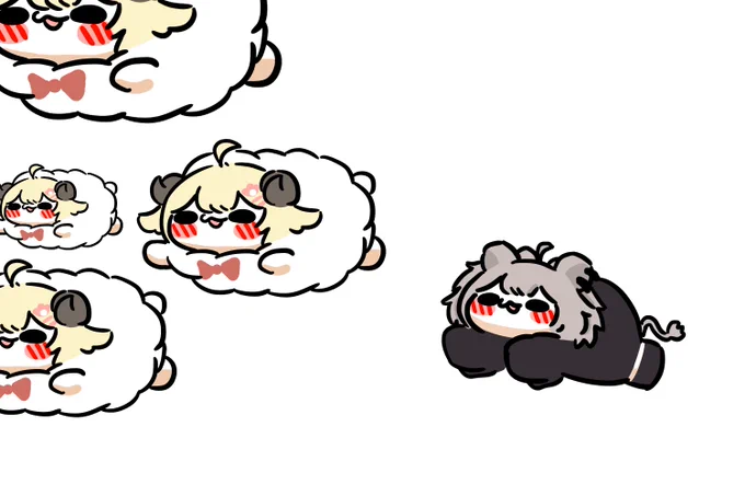 #ししらーと
#つのまきあーと 