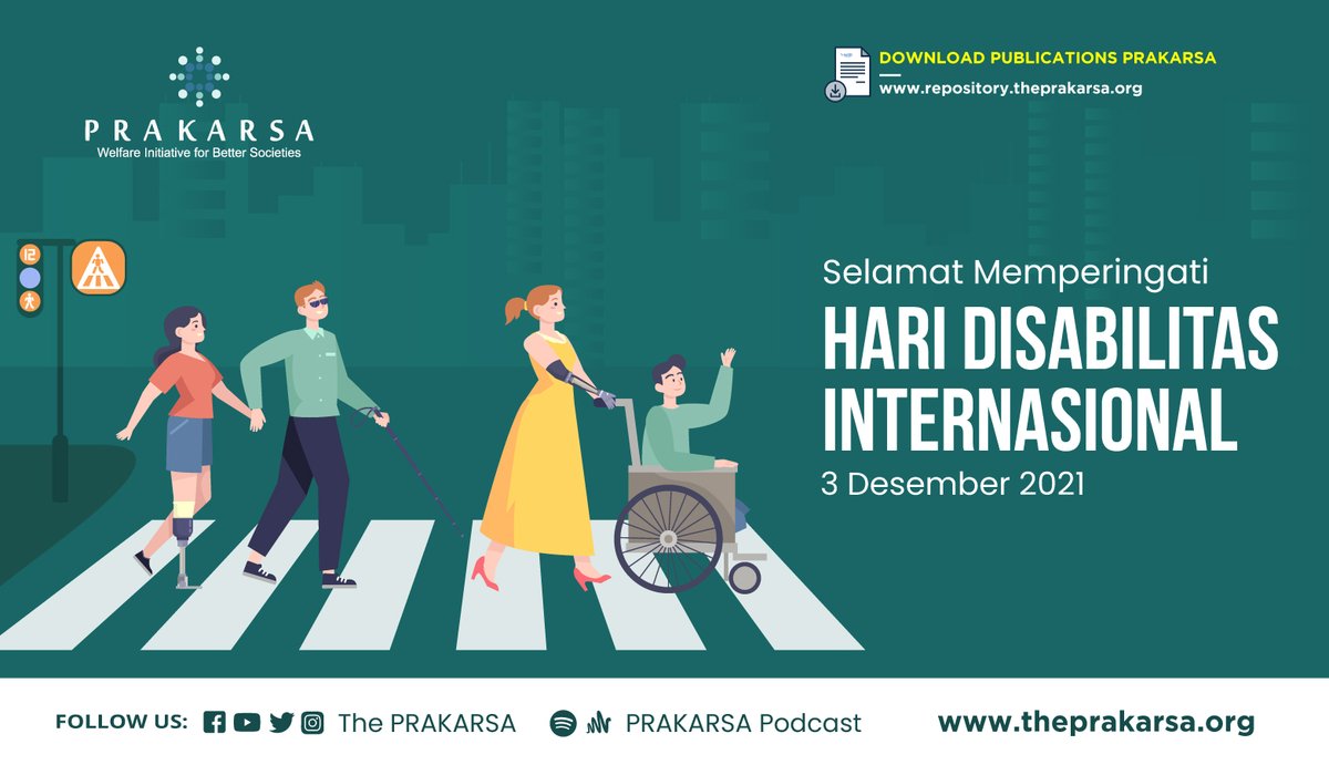 theprakarsa's tweet image. Penyandang #disabilitas masih mengalami berbagai tindakan #diskriminasi. Sudah saatnya kita bergerak dan mendorong pemenuhan hak yang sama, #setara dan #adil bagi seluruh penyandang disabilitas di #Indonesia. 

Selamat Hari Disabilitas Internasional 2021.
