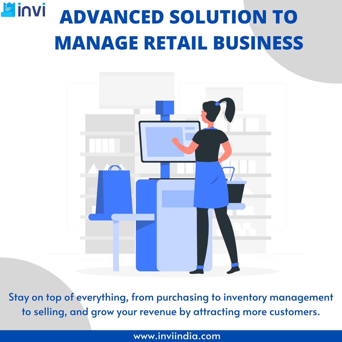 Sign up for INVI invoicing software and manage all your retail operations through a single platform. An advanced GST billing software for small business &amp; retail shop owners will make billing and other activities fast and easy for you.
inviindia.com