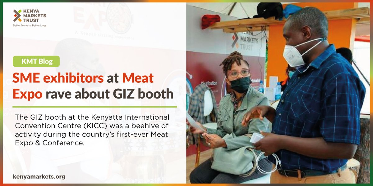 KenyaMarkets's tweet photo. The first edition of the #KICCMeatExpo held on the 18th and 19th of November was a huge success. Our partner, @giz_gmbh, hosted a few #SMEs at the expo. Read how these SMEs benefited from the expo in our latest blog.
https://t.co/hedl9hdtdy
#SizzlingExperience #livestock #meat https://t.co/aEEp0IRfqP