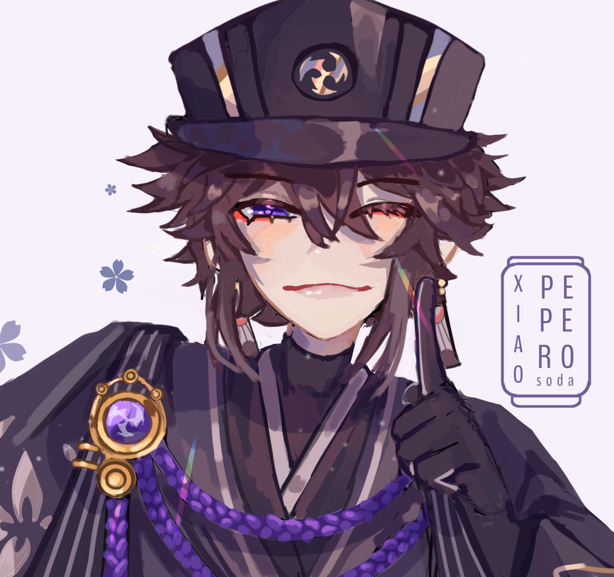 cupidliquor's tweet photo. quick sketch of @chimkennuggieee 's heizou  design PLS THE DESIGN IS SO PRETTY i wanna make a properly rendered piece of this one day!

#genshinimpact #heizou #shikanoinheizou https://t.co/aL53PJ7sr8