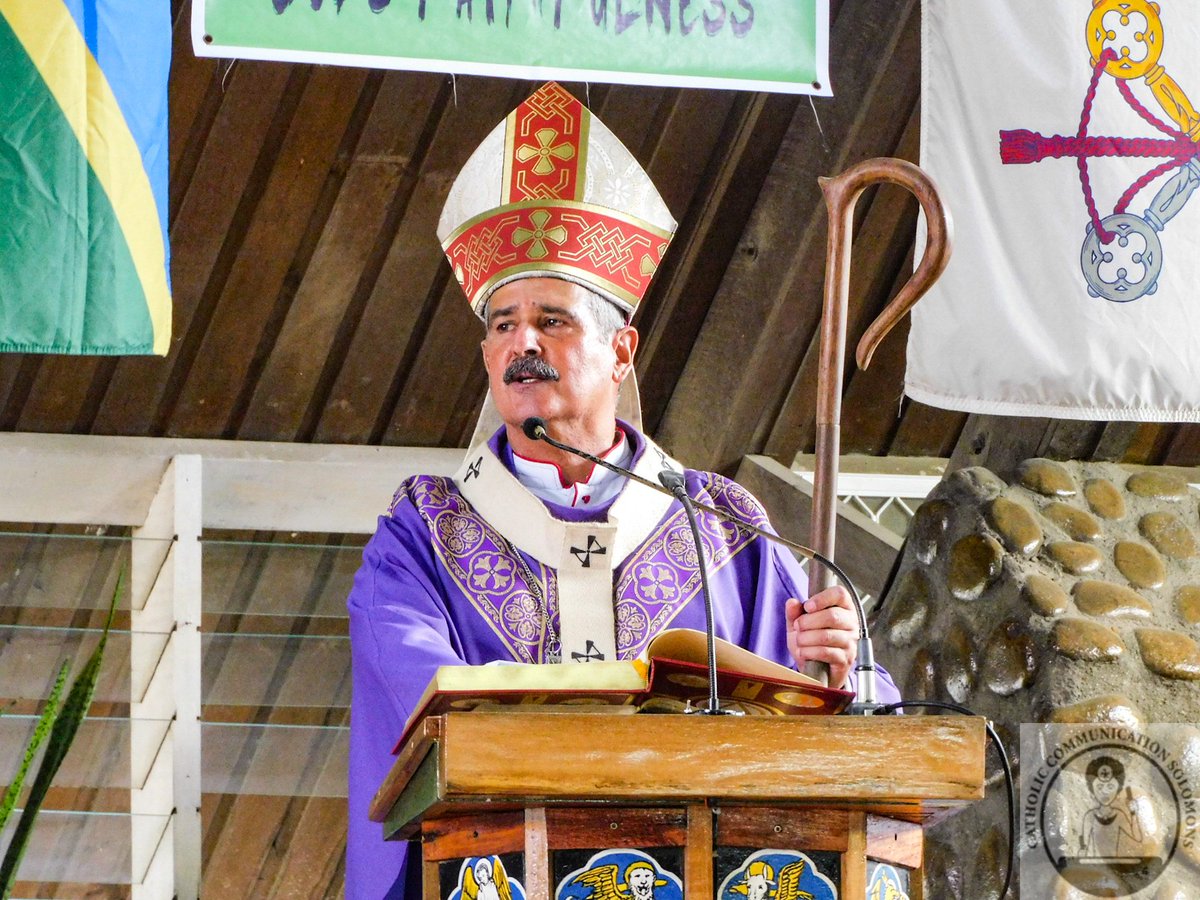 leotina_a's tweet photo. Amidst Crisis and Political Unrest. CATHOLIC Archbishop Christopher Cardone OP urge Everyone to become Peace makers and Peace Builders in times like this. 
"Violence Can not solve every problems but made it worse". He said.
#Honiara #SolomonIslands #honiarariot21 https://t.co/ErbTrgu1ld