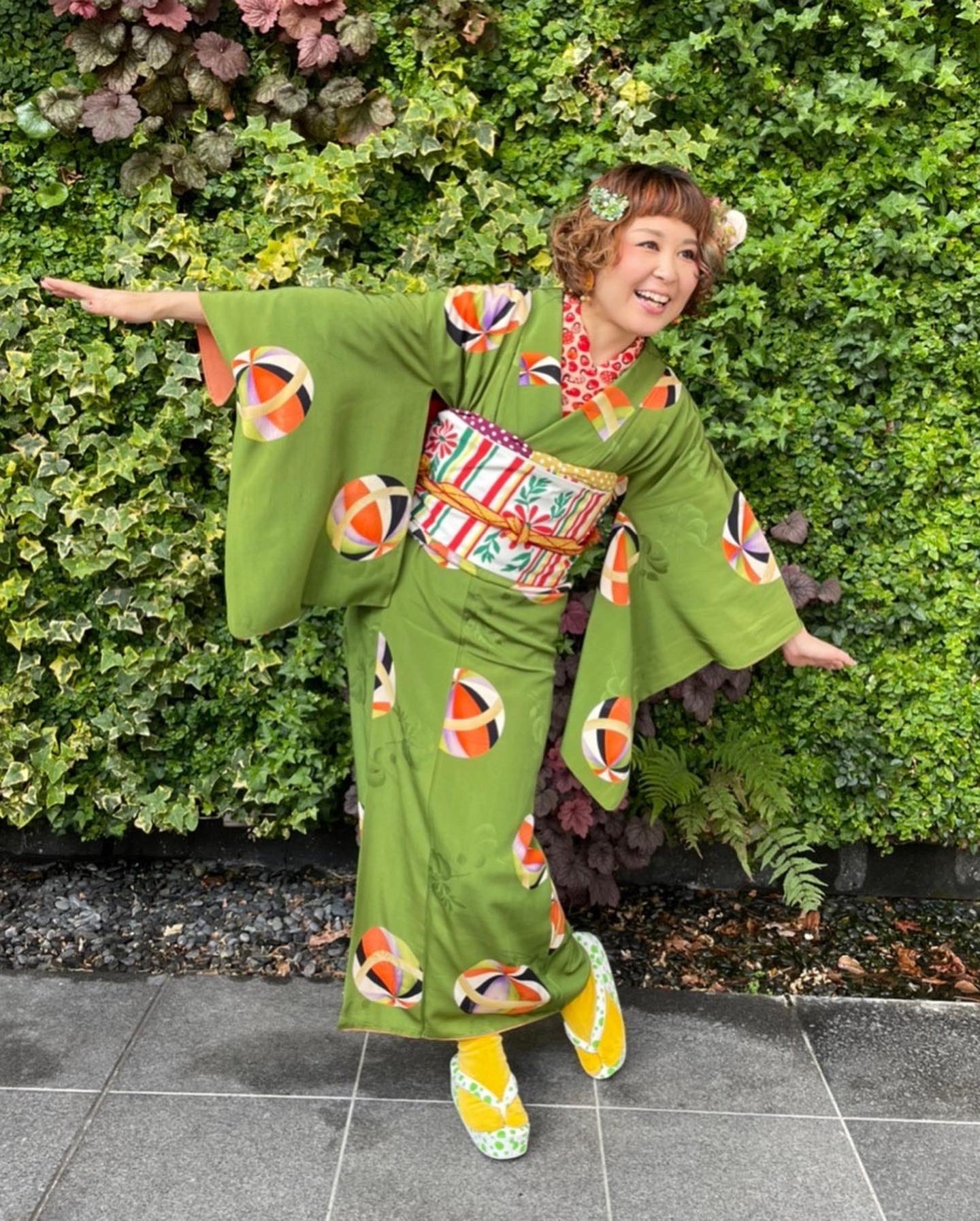 セール】サロンドハピネス 着物 草履