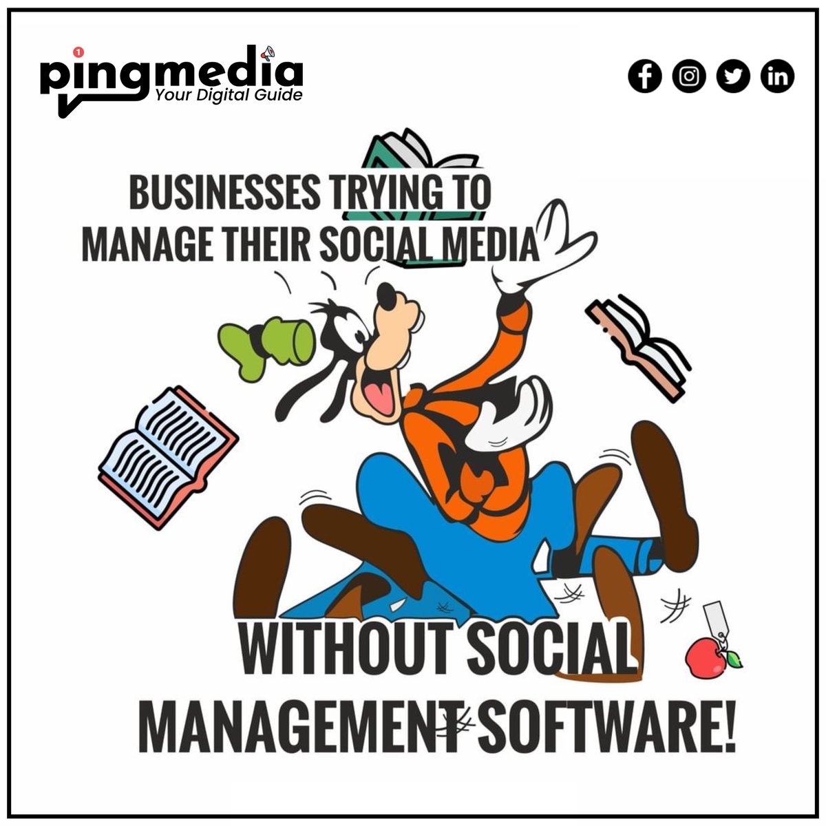 PINGMEDIAIN's tweet photo. Managing multiple #socialmedia accounts can be very time-consuming and hard to work with.

Do you use a social media management tool?

#pingmedia #fridaymeme #socialmediamemes #marketingmeme  #digitalmarketing #mememarketing #onlinemarketingtips #MemeFriday #5yearsofpingmedia https://t.co/CNZV7wyOpM