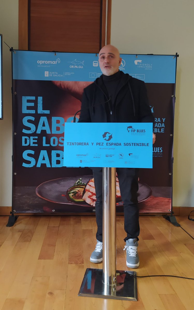 BluesFip's tweet photo. Tras la celebración nuestro #webinar #SustainHook el pasado miércoles, presentamos la campaña de promoción del #consumoresponsable de los #productospesqueros.
#Tintorera #PezEspada #FIPBlues
https://t.co/uyRimylj4B
@opplugo @ORPAGU #OPNAPA #ANTECTEAM https://t.co/T0jDNQ0DwE