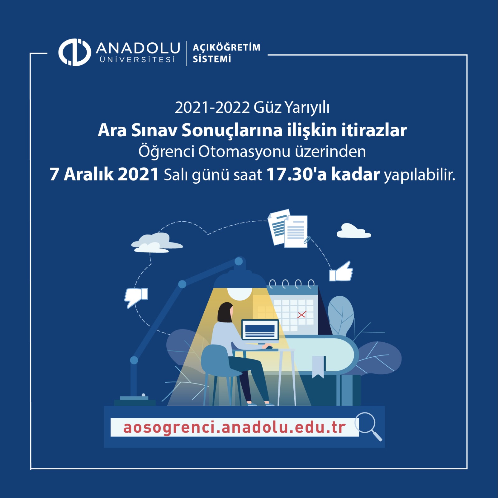 anadolu universitesi acikogretim sistemi aofanadolum twitter