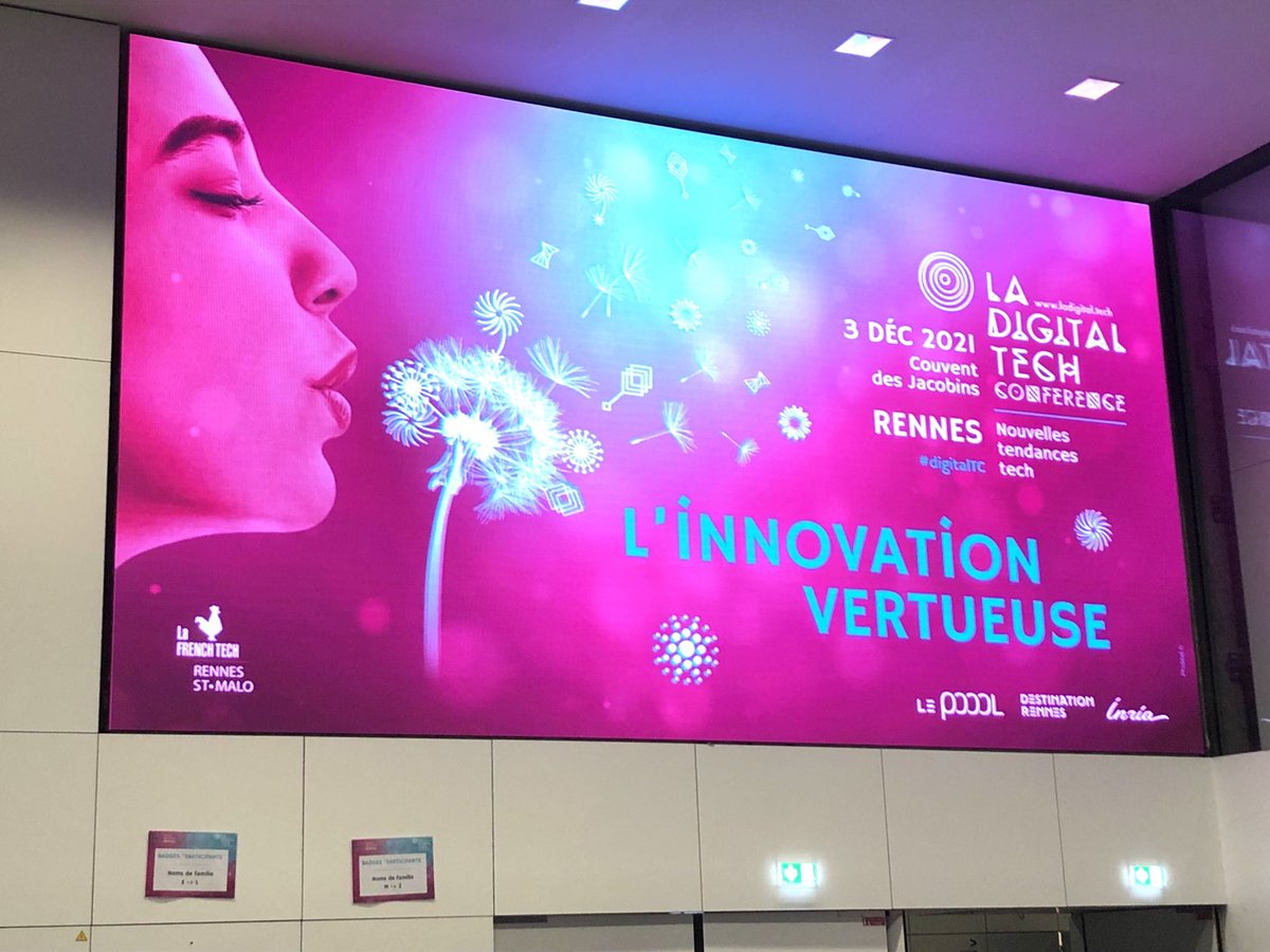 C’est parti couverture de là Digital Tech 2021 #digitalTC