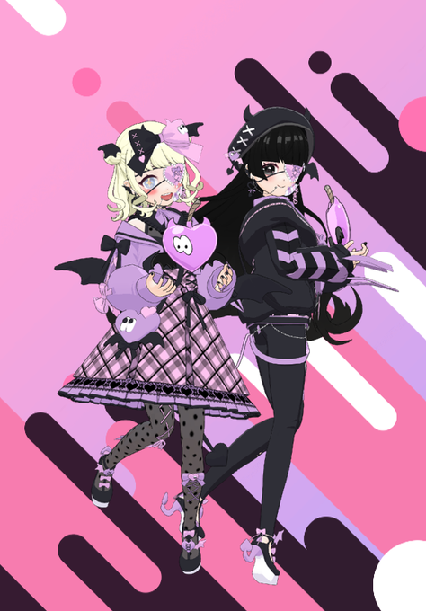 原宿系のtwitterイラスト検索結果