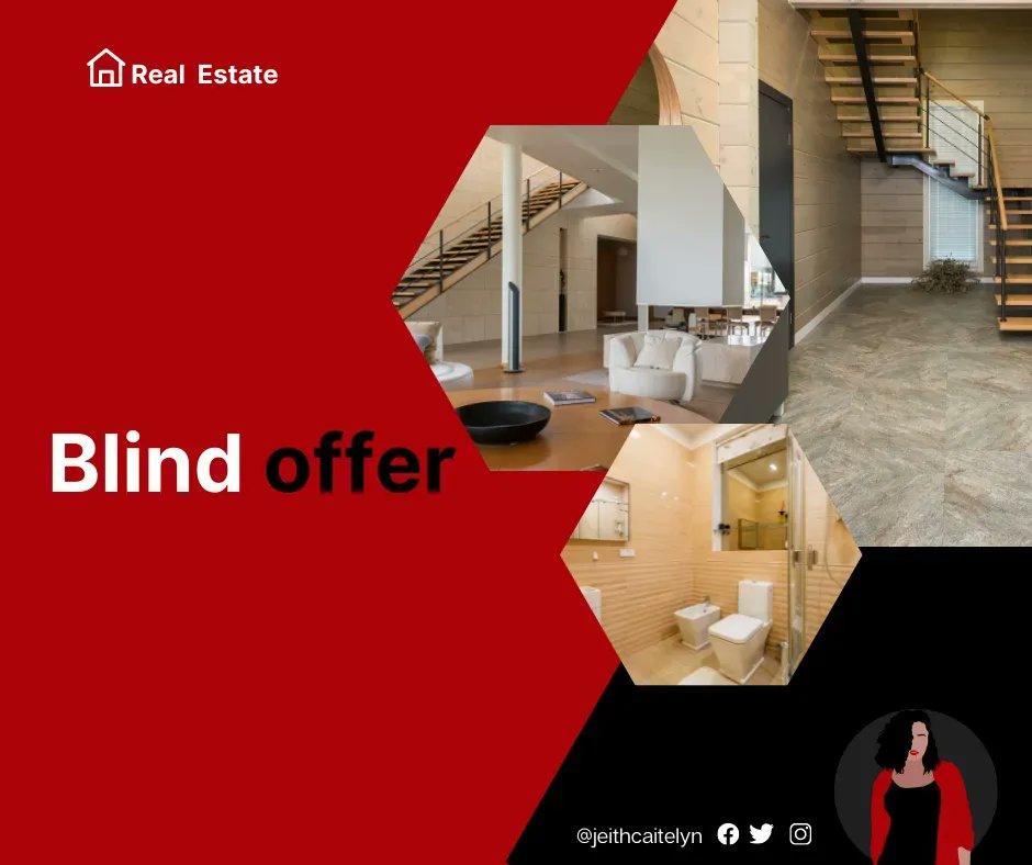 EstrogaJeith's tweet photo. A "blind offer" is made when a buyer makes an offer on a property they haven't seen, even though it was feasible to see it. It's most usually employed to try to be first and win rapidly in a highly competitive sector and/or scenario.🔥#BeAVAnow#Realestate#REALESTATEVA#Blindoffer https://t.co/jfPsD2cPlQ