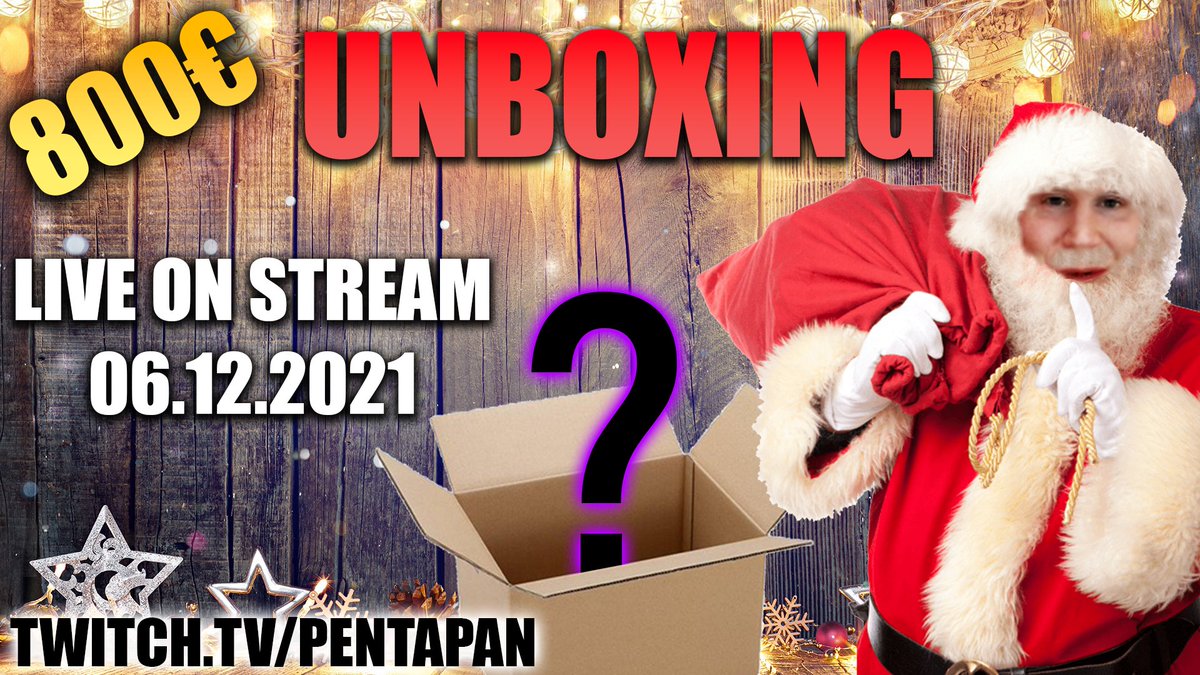 PENTApanTTV's tweet photo. Für alle die bock haben <3 Merkt euch den 6 Dezember. Und nach dem öffnen werden wir alles an verschiedenen tagen an euch verrafflen <3
@TwitchDE #TwitchDE #Giveaway #raffle #streamer 
https://t.co/xGU7Ugcbkw https://t.co/PPnI0BCgOI