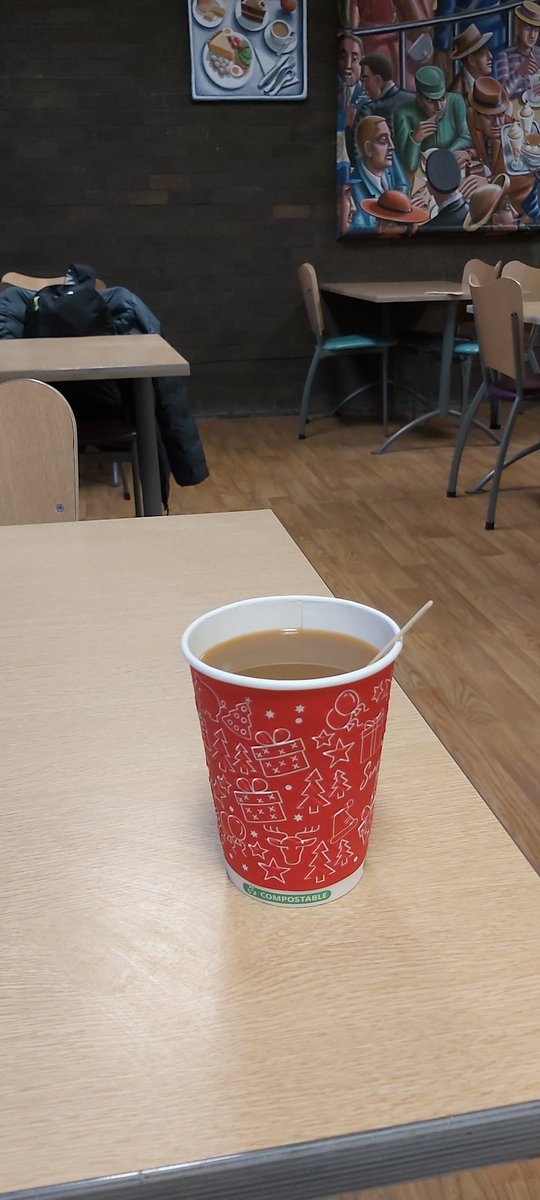 Lambsie1's tweet photo. Morning coffee at Gloucester Royal while the missus is assessed for possible surgery. https://t.co/10wTY6m1vp