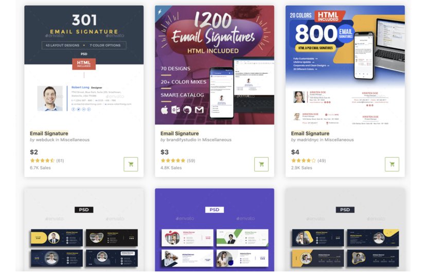 SamiaXep's tweet image. قوالب للحصول على توقيع ايميل احترافي على الجيميل او اوتلوك او للشركات
graphicriver.net/email+signatur…