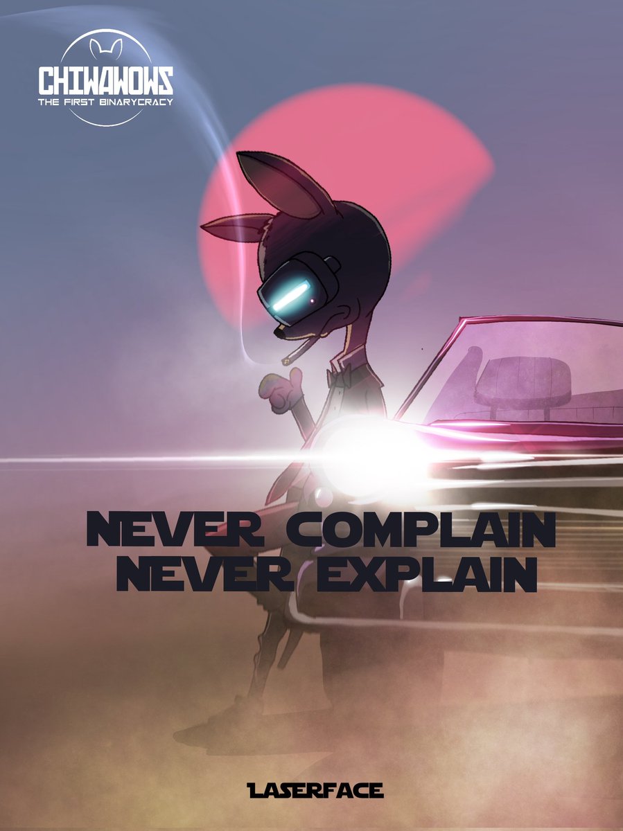 We building something incredible on planet Chiwa! LASERFACE is not to be trifled with 🔥 #NFT #NFTcollection #Solana #SolanaNFT #Metaverse #NFTartwork #chiwawows #Animatedvideos