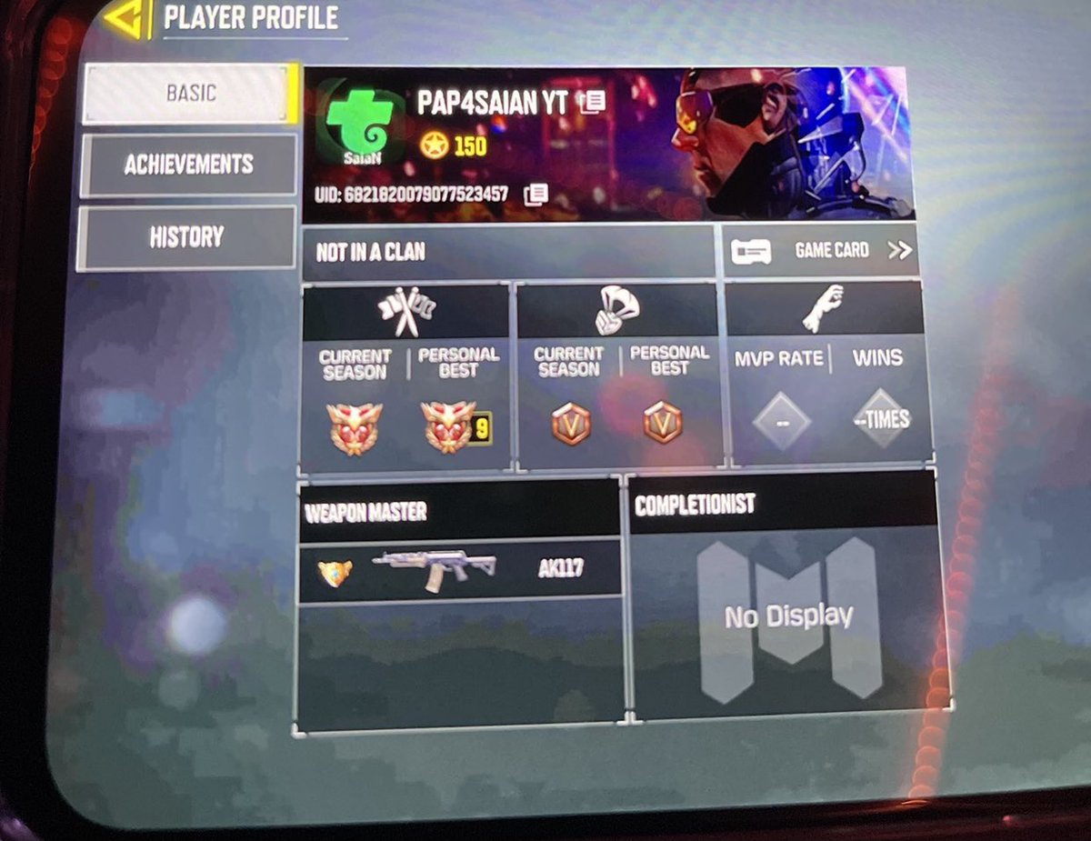 SaiaN_CODM's tweet image. My main account has been deleted. … Help me. When I logged in to stream after waking up, my account was completely deleted. Even if I search, my account doesn&apos;t come out! Help me! 
@PlayCODMobile @RealBobbyPlays @ATVIAssist @Ferg @NoahFromTweeter