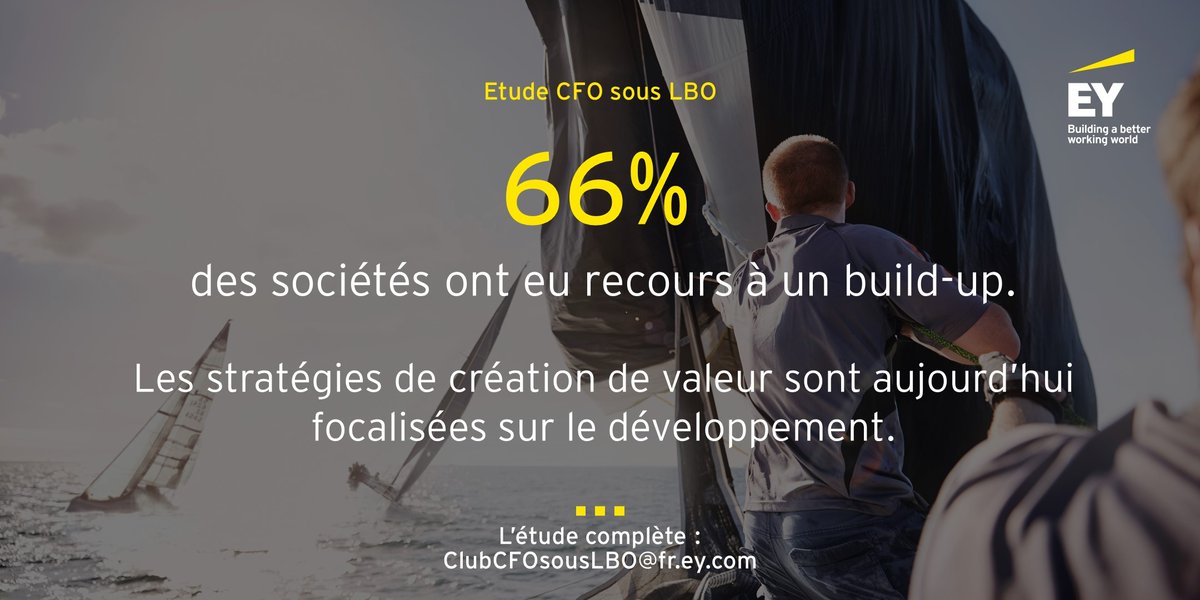 Comment se passe l’arrivée d’un fonds dans une entreprise ? Quel impact a-t-il sur son activité et son organisation ?
Découvrez notre étude EY dédiée aux CFO sous LBO.☟
lnkd.in/dNKwB7ZQ
 
Notre équipe EY vous accompagne