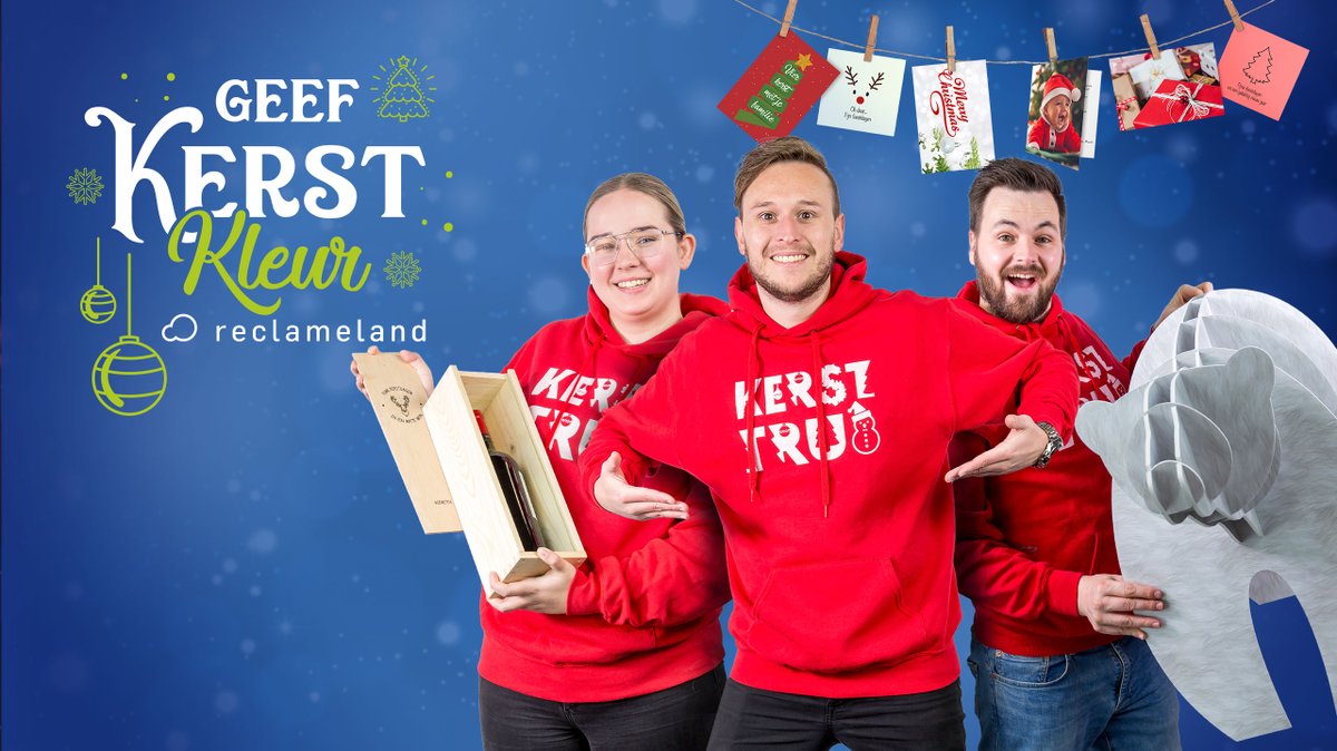 December is dan eindelijk hier! Voor veel mensen tijd om de kerstdecoratie tevoorschijn te halen en het kantoor, de winkel of de woonkamer om te toveren tot een waar winter wonderland. Pak het dit jaar eens anders aan met gepersonaliseerde kerstdecoratie: bit.ly/3G6rbS5