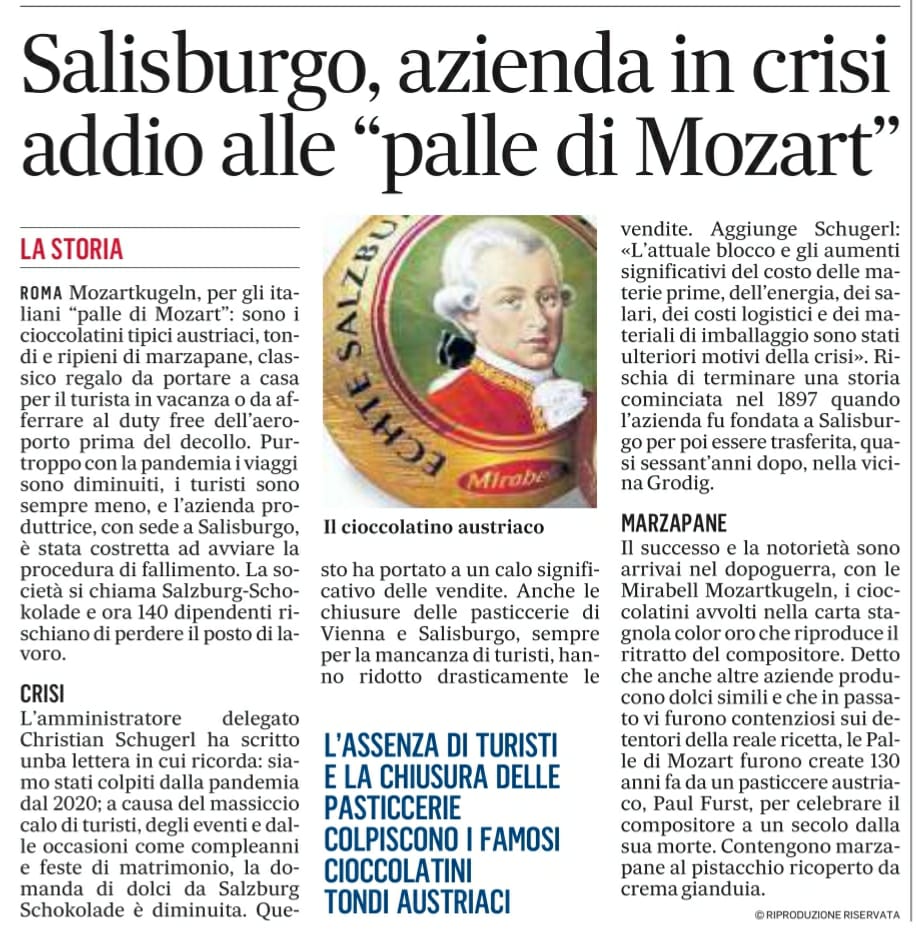 Quante cose belle e buone si porta via questo grigio diluvio pandemico...