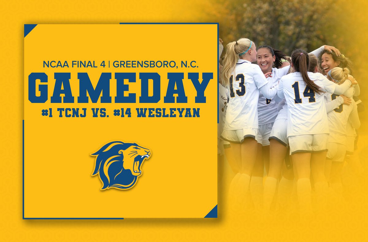 tcnjlions's tweet image. Business trip 💼 to NC and we don’t plan on coming home today @TCNJWS 

#TCNJ #LionPride #d3soccer